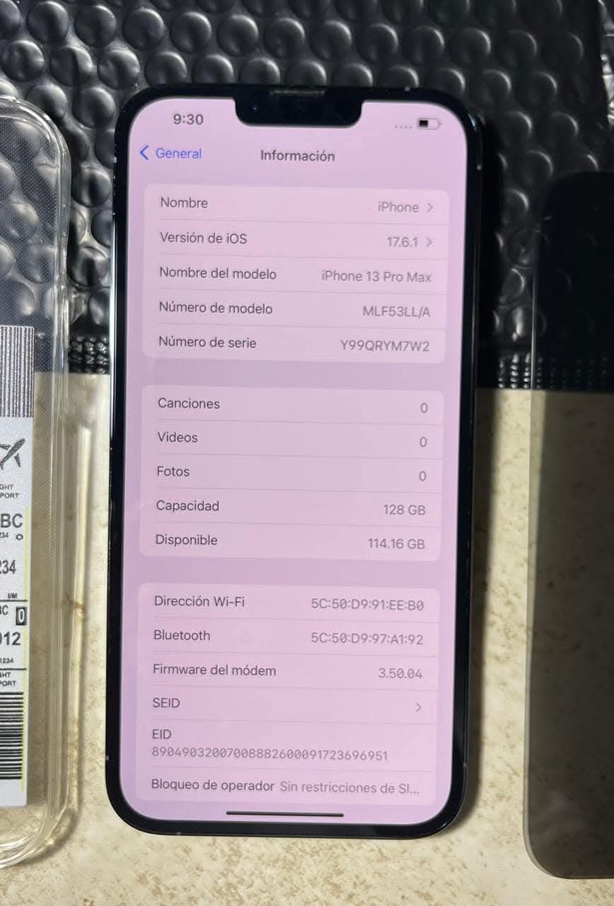 iPhone 13 Pro Max 128GB Azul Cierra